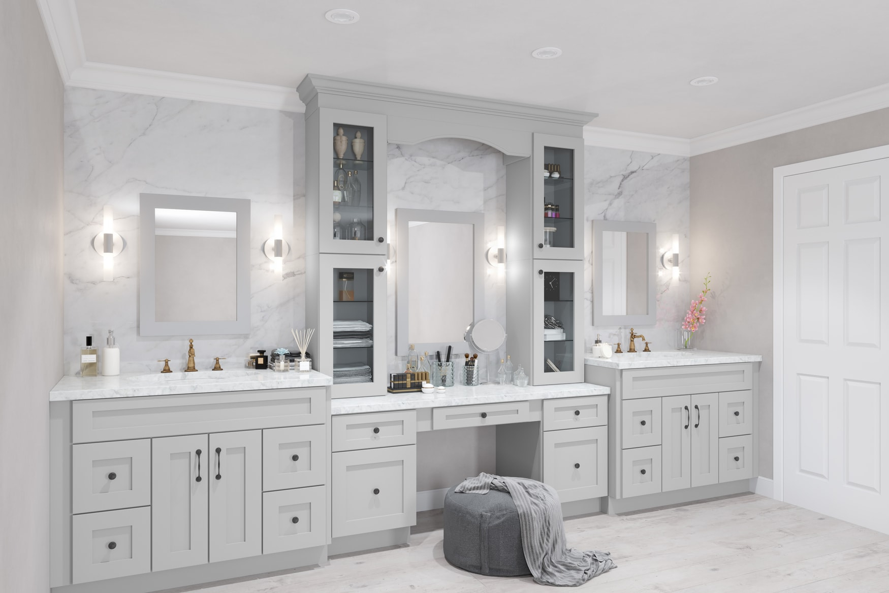 Midtown Painted Grey Shaker