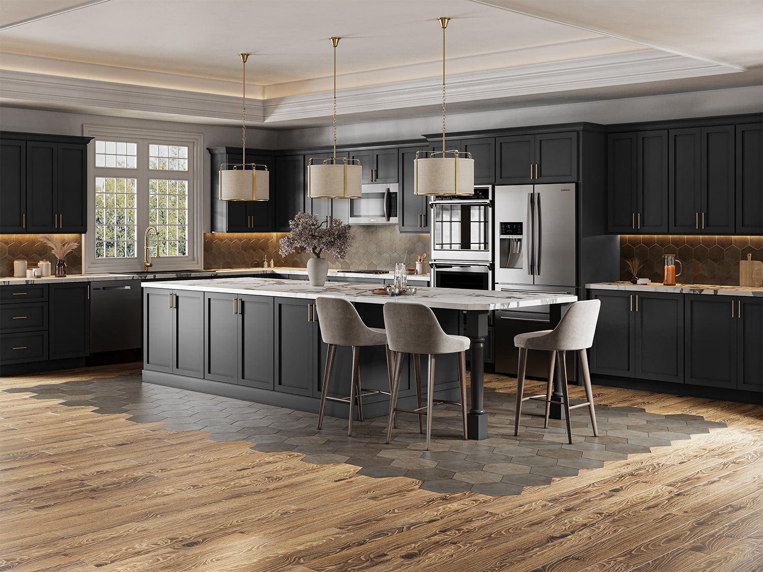 Kingston Steel Grey Shaker