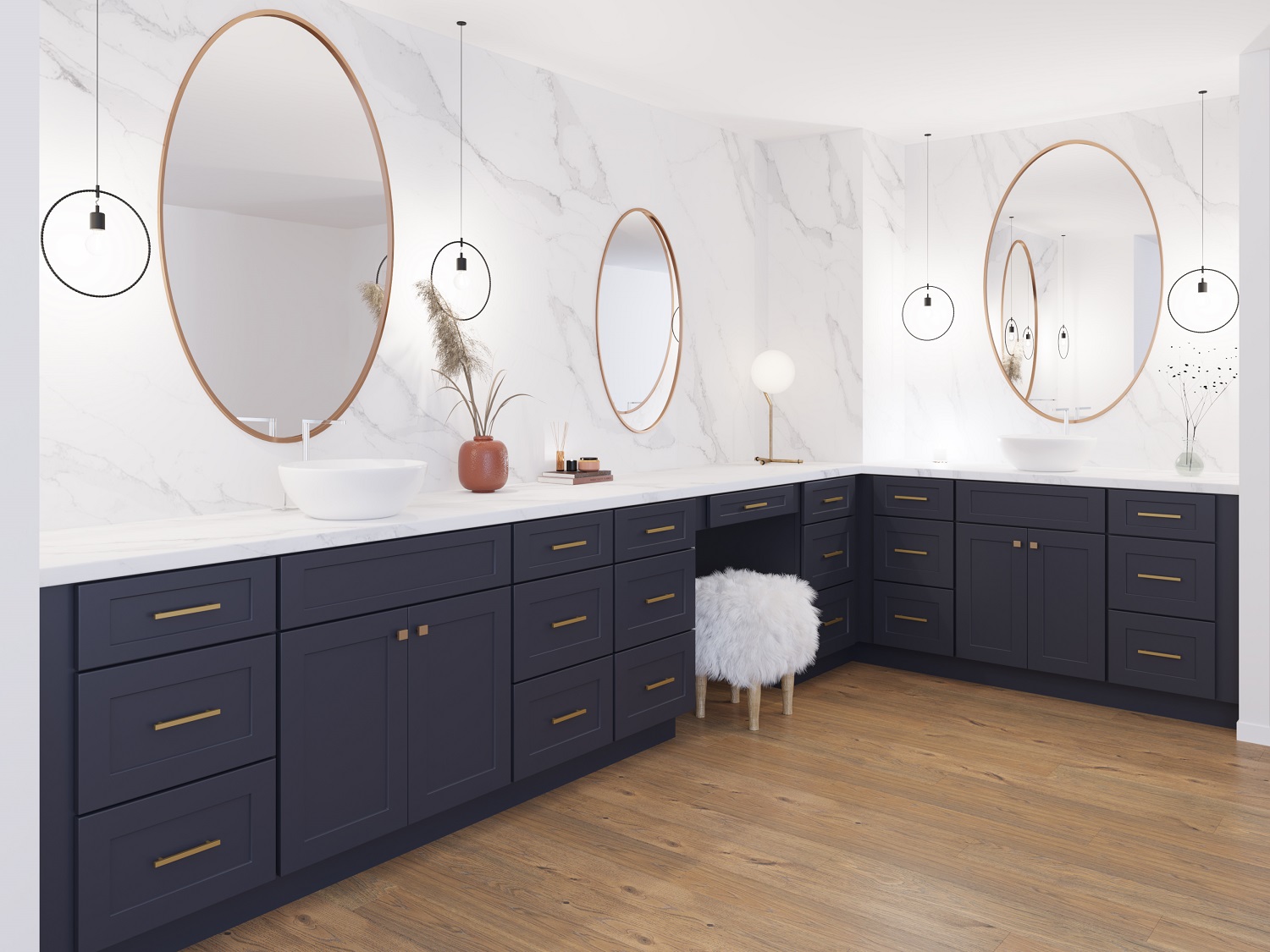 Midtown Indigo Shaker