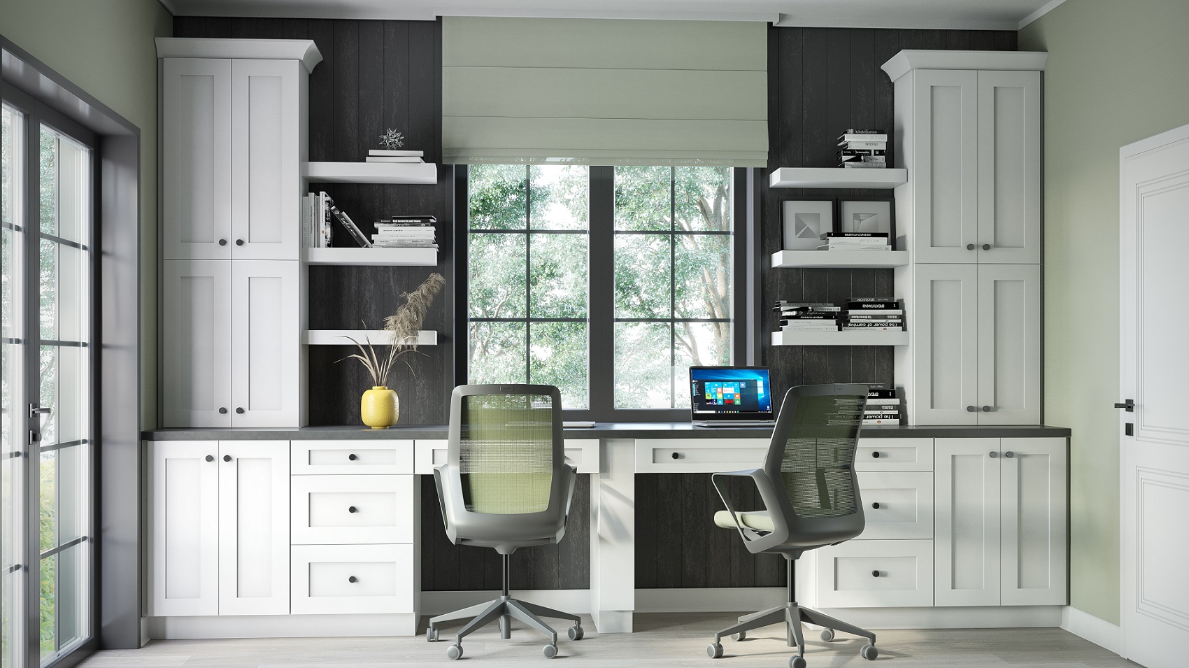 Frosted White Shaker