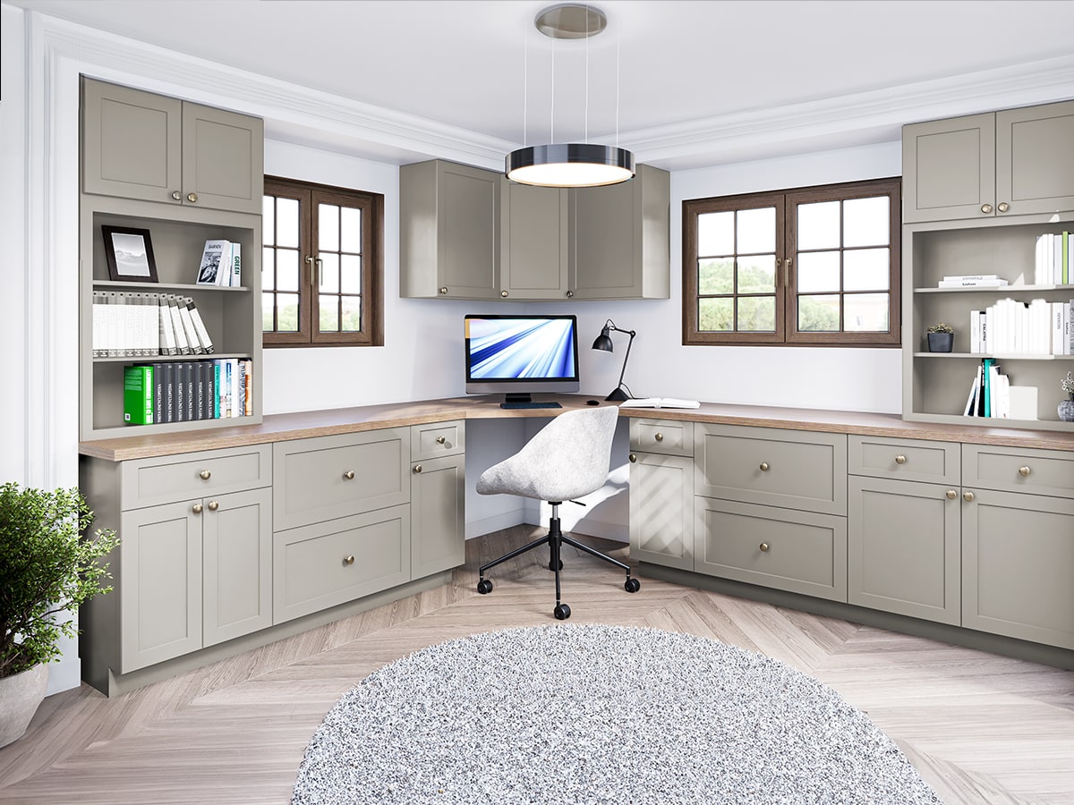 Stratton Light Grey Shaker